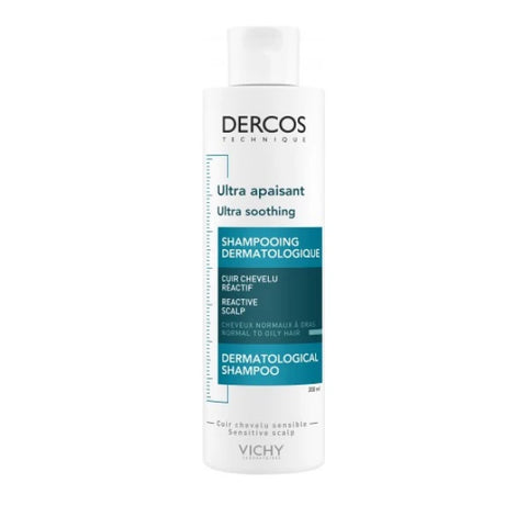 Vichy Dercos Καταπραϋντικό Σαμπουάν για Κανονικά - Λιπαρά Μαλλιά