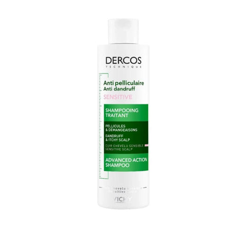 Vichy Dercos Anti Dandruff Sensitive Shampoo for Itchy Scalp