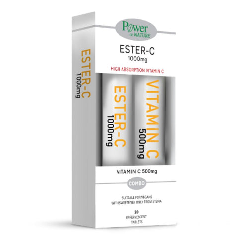 Power Health Vitamin Ester-C 1000mg & Vitamin C 500mg