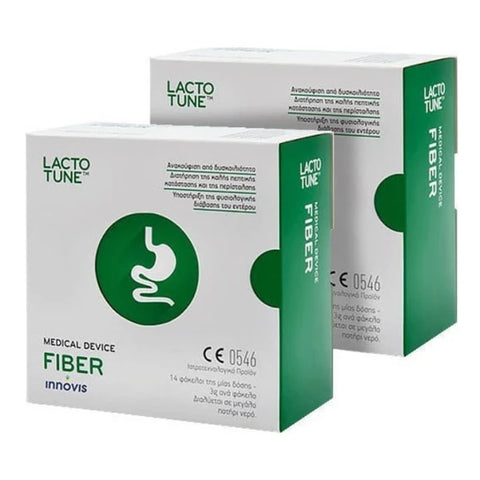 Lactotune Fiber 14 φακελακια 1+1 δωρο