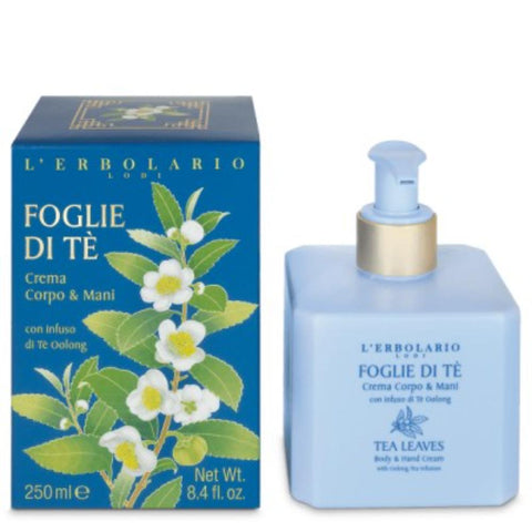 L'Erbolario Tea Leaves Body & Hand Cream