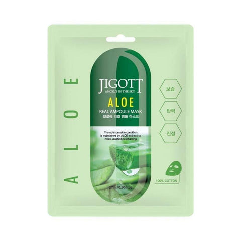 Jigott Angel's In The Sky Aloe Real Ampoule Mask