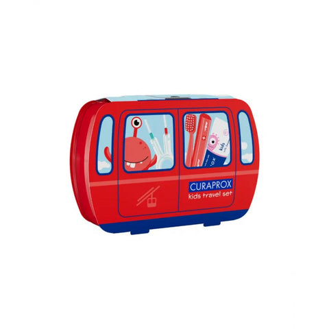 Curaprox Kids Red Travel Set