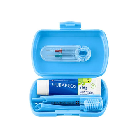 Curaprox Kids Blue Travel Set