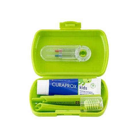 Curaprox Kids Green Travel Set