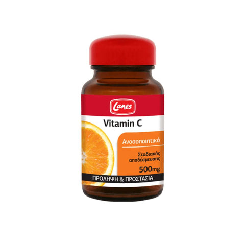 Lanes Vitamin C 500mg Σταδιακής Αποδέσμευσης