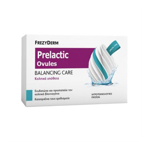 Frezyderm Prelactic Ovules Balancing Care-Κολπικα Υπόθετα