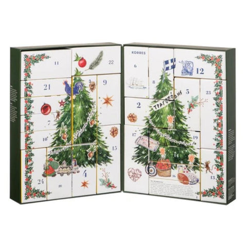 Korres Advent Calendar 2025 Folk Wishes From Greece!