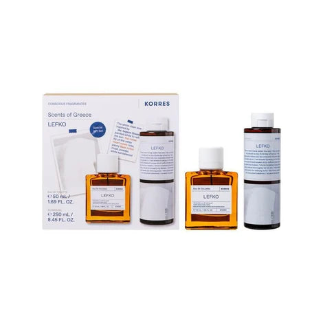 Korres Lefko Eau de Toilette + Αφρόλουτρο