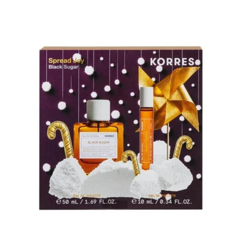 Korres Spread Joy Black Sugar Gift Box