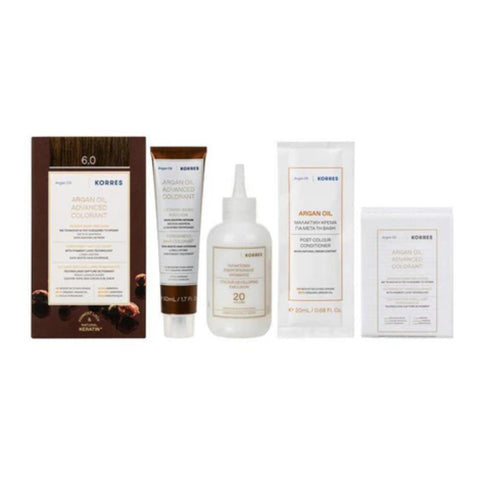 Korres Μόνιμη Βαφή Μαλλιών 6.0 Ξανθό Σκούρο/Dark Blonde