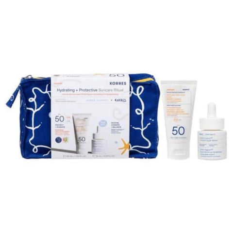 Korres Hydrating & Protective Suncare Ritual Γιαούρτι Αντηλιακή Κρέμα Προσώπου & Ματιων SPF50