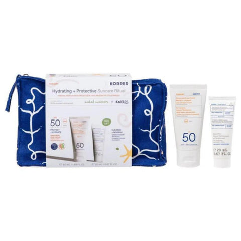 Korres Hydrating & Protective Suncare Ritual Γιαούρτι Αντηλιακή Κρέμα Προσώπου SPF50