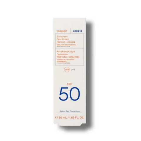 Korres Γιαούρτι Αντηλιακή Κρέμα Προσώπου SPF50
