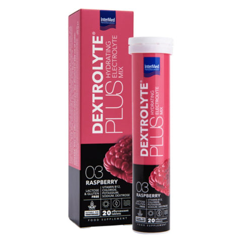 Intermed Dextrolyte Plus 03 Rasberry-Ηλεκτρολύτες