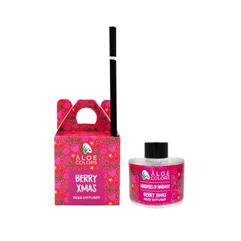 Aloe Colors Berry Xmas Reed Diffuser