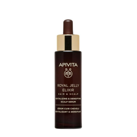 Apivita Royal Jelly Elixir-Ορός Αναζωογόνησης & Πυκνότητας Τριχωτού NEW