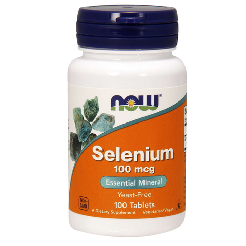 Now Vitamins Selenium 100mcg