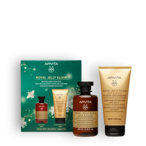 Apivita Royal Jelly Elixir Revitalizing Hair Duo Special Price
