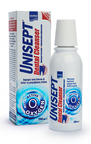 Intermed Unisept Dental Cleanser Καθημερινό Στοματικό Διάλυμα, 250ml
