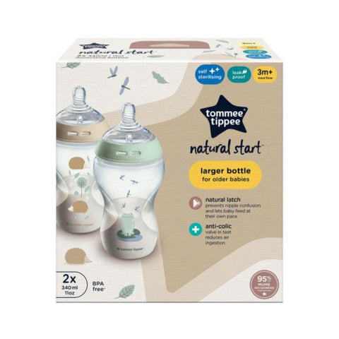 Tommee Tippee Natural Start Larger Bottle 3m+