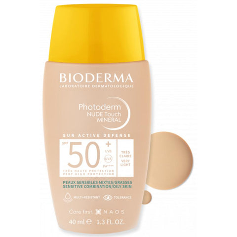 Bioderma Photoderm Nude Touch Mineral SPF50+