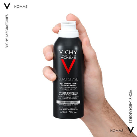 Vichy Αφρός Ξυρίσματος για Ευαίσθητες Επιδερμίδες, 200ml