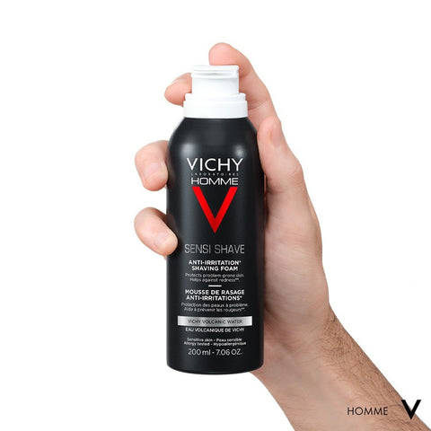 Vichy Anti-irritation Shaving Foam Αφρός Ξυρίσματος για Ευαίσθητες Επιδερμίδες