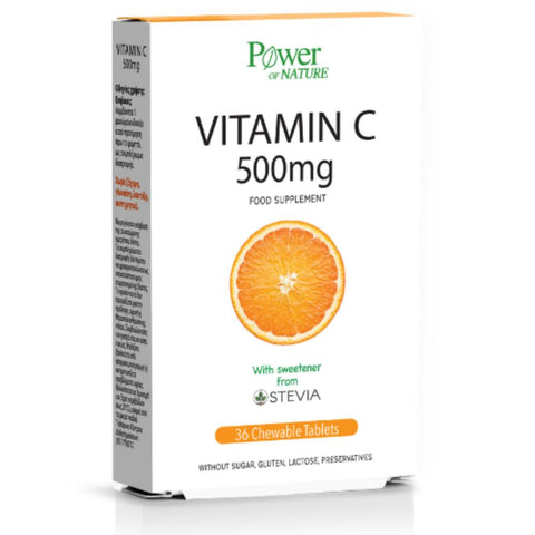 Power Health Vitamin C 500mg-Μασώμενα δισκία