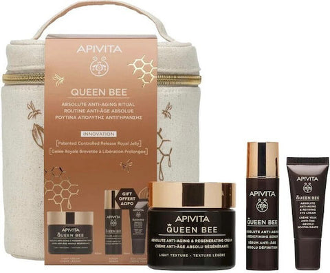 Apivita Queen Bee Κρέμα Ημέρας Ελαφριάς Υφής Απόλυτης Αντιγήρανσης & Αναγέννησης -Promo