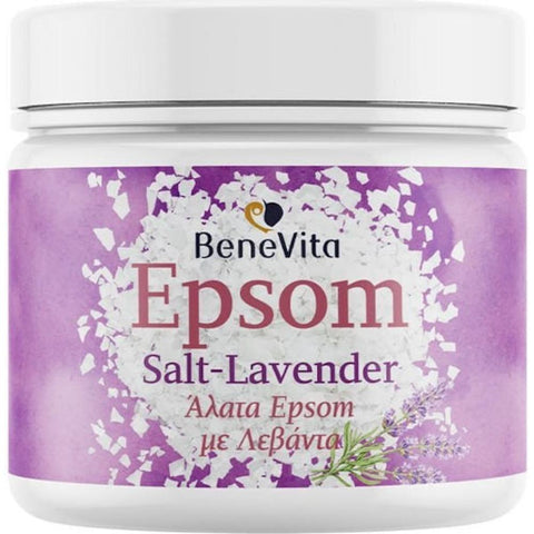 BeneVita Epsom Salt-Lavender Αλατα Epsom με Λεβάντα