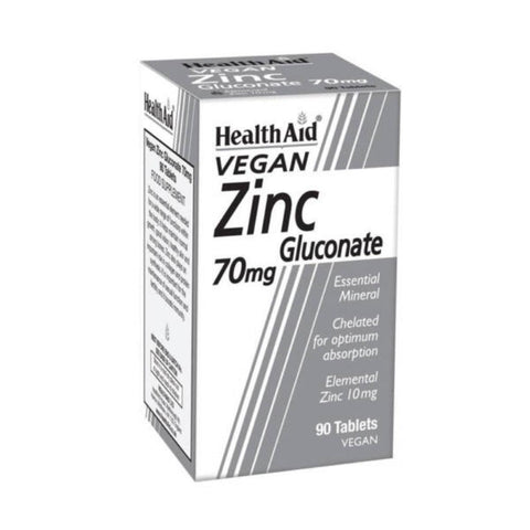 Health Aid Zinc Gluconate 70mg