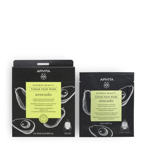 Apivita Tissue Face Mask Avocado