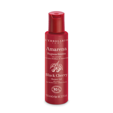 L'Erbolario Amarena Black Cherry Shower Gel
