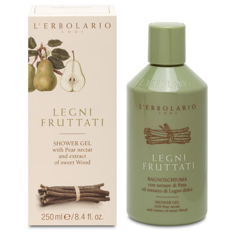 L'Erbolario Legni Fruttati Shower Gel