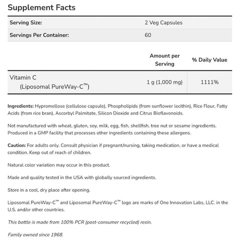 Now Liposomal Vitamin C