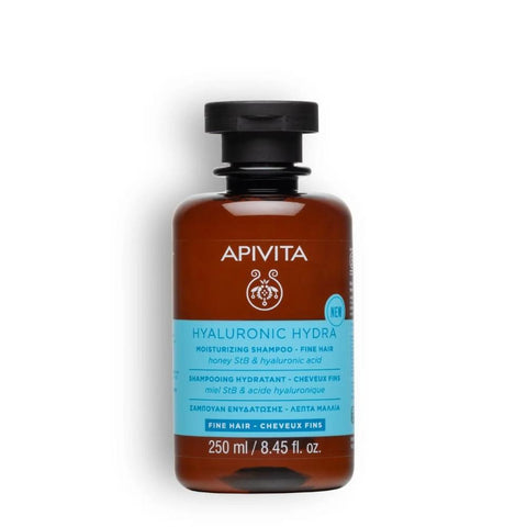 Apivita Hyaluronic Hydra Shampoo Fine Hair NEW