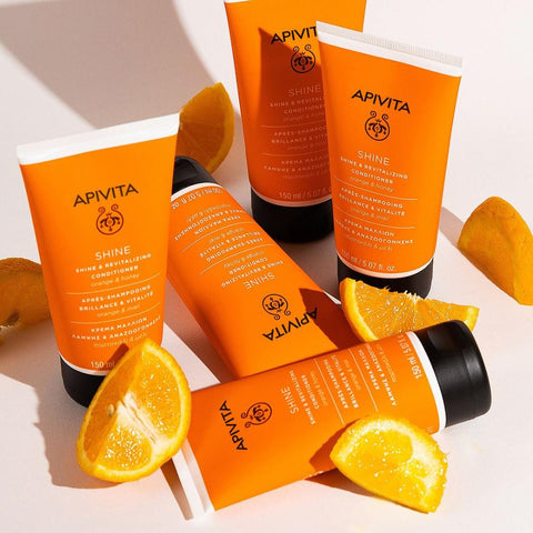 Apivita Shine Conditioner-Κρεμα Λάμψης & Αναζωογόνησης