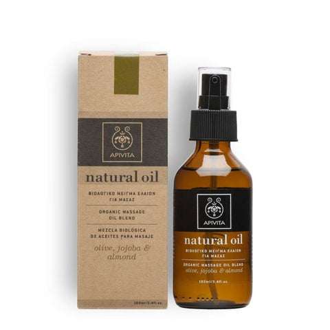 Apivita Massage Oil Blend- Βιολογικό Μείγμα Ελαίων Για Μασάζ