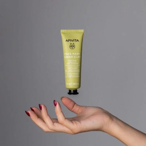 Apivita Face Mask Green Clay