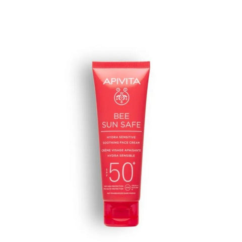 Apivita Bee Sun Safe Hydra Sensitive Soothing Face Cream SPF50+