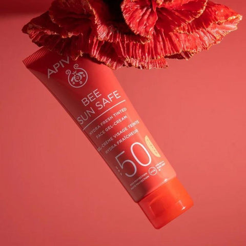 Apivita Hydra Fresh Tinted Face Gel-Cream SPF50