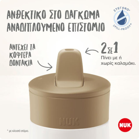 NUK Mini-Me Flip Bottle 12m+