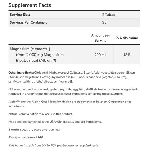 Now Magnesium Glycinate