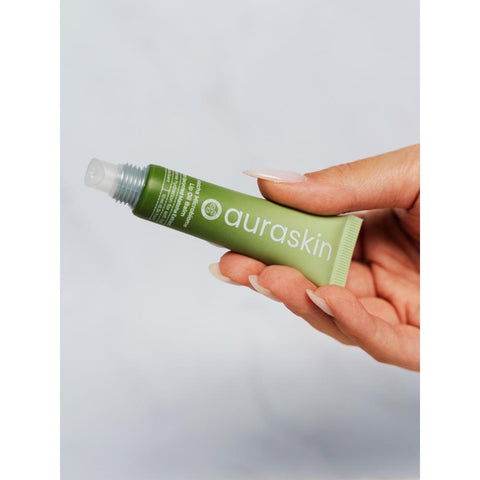 Auraskin Matcha Microbiome Lip Oil Balm SPF15
