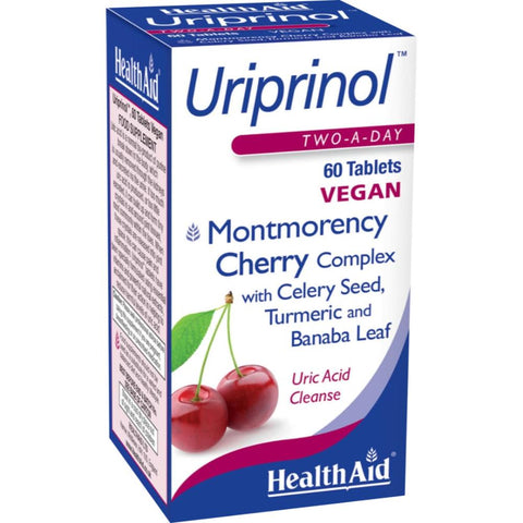 Health Aid Uriprinol- Για τη Διατήρηση Υγιών Επιπέδων Ουρικού Οξεως