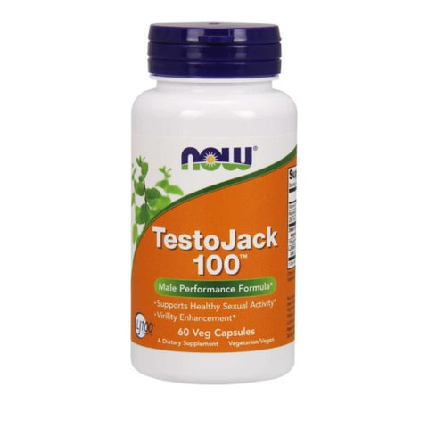 Now TestJack 100 60Veg Caps