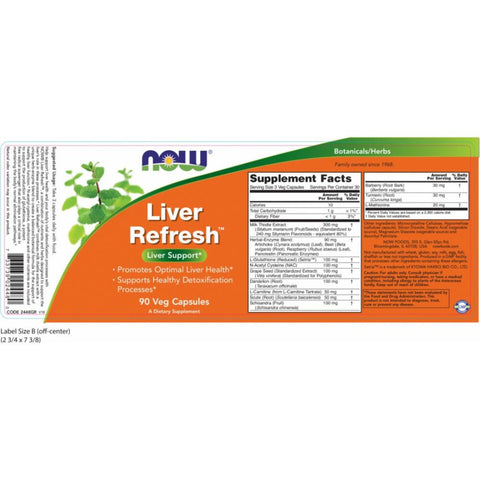 Now Liver Refresh-Liver Support