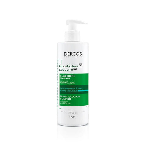 Vichy DERCOS Anti-dandruff DS, Σαμπουάν κατά της πιτυρίδας για Κανονικά & Λιπαρά μαλλιά