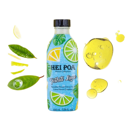 Hei Poa Tahiti Lime Body Oil